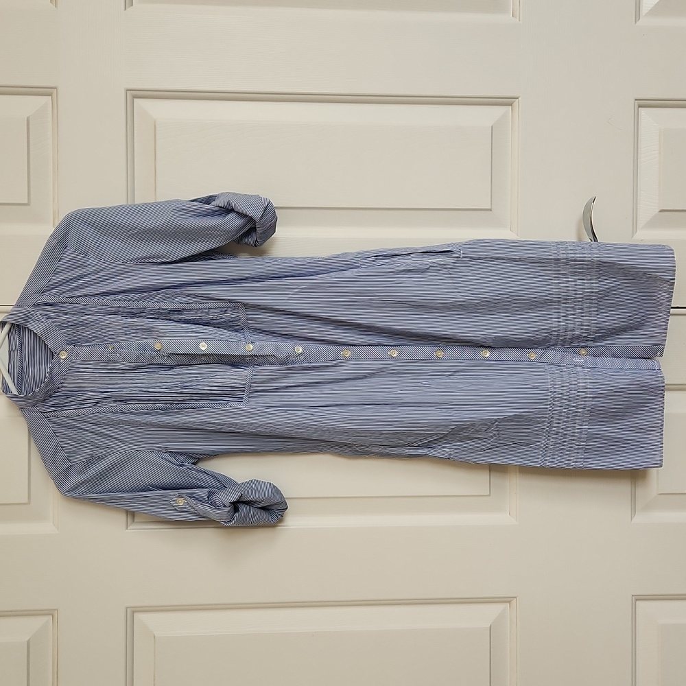 NWOT stripe button up dress